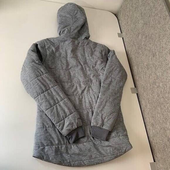 MARMOT - Womens VISITA INSULATED Grey Jacket Sz Small‎ Outdoors Warm Hooded EUC - Picture 2 of 15